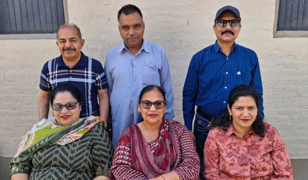 During the first meeting of the year held by the Baba Barfani Langar Sewa Samiti Mahilpur Branch representatives in attendance deliberated upon future programs and initiatives